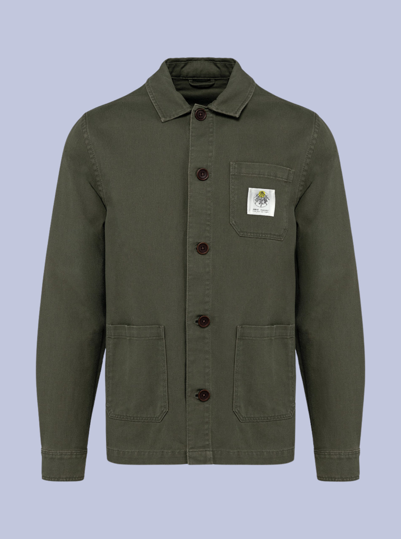 KOMOREBI / GIACCA WORKER CON PATCH