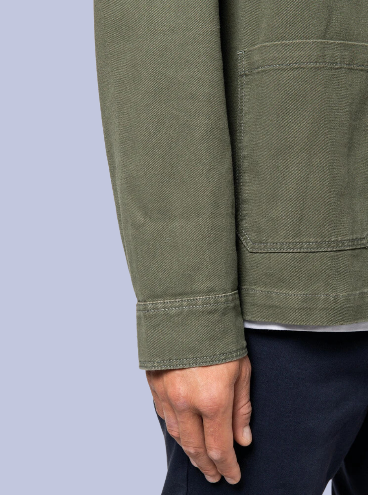 KOMOREBI / GIACCA WORKER CON PATCH