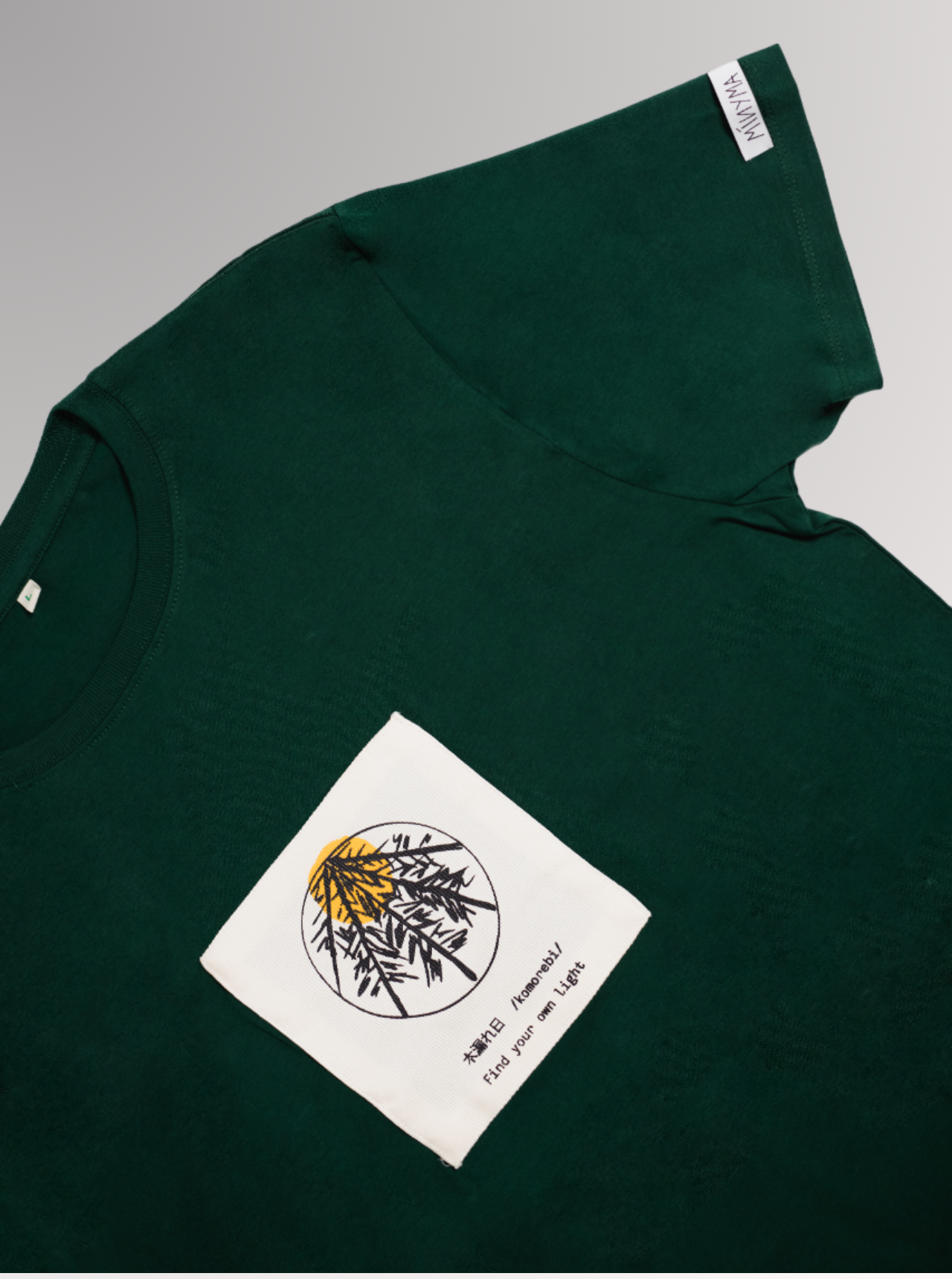 KOMOREBI / PATCH T-SHIRT