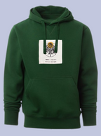 KOMOREBI / FELPA CAPPUCCIO CON PATCH