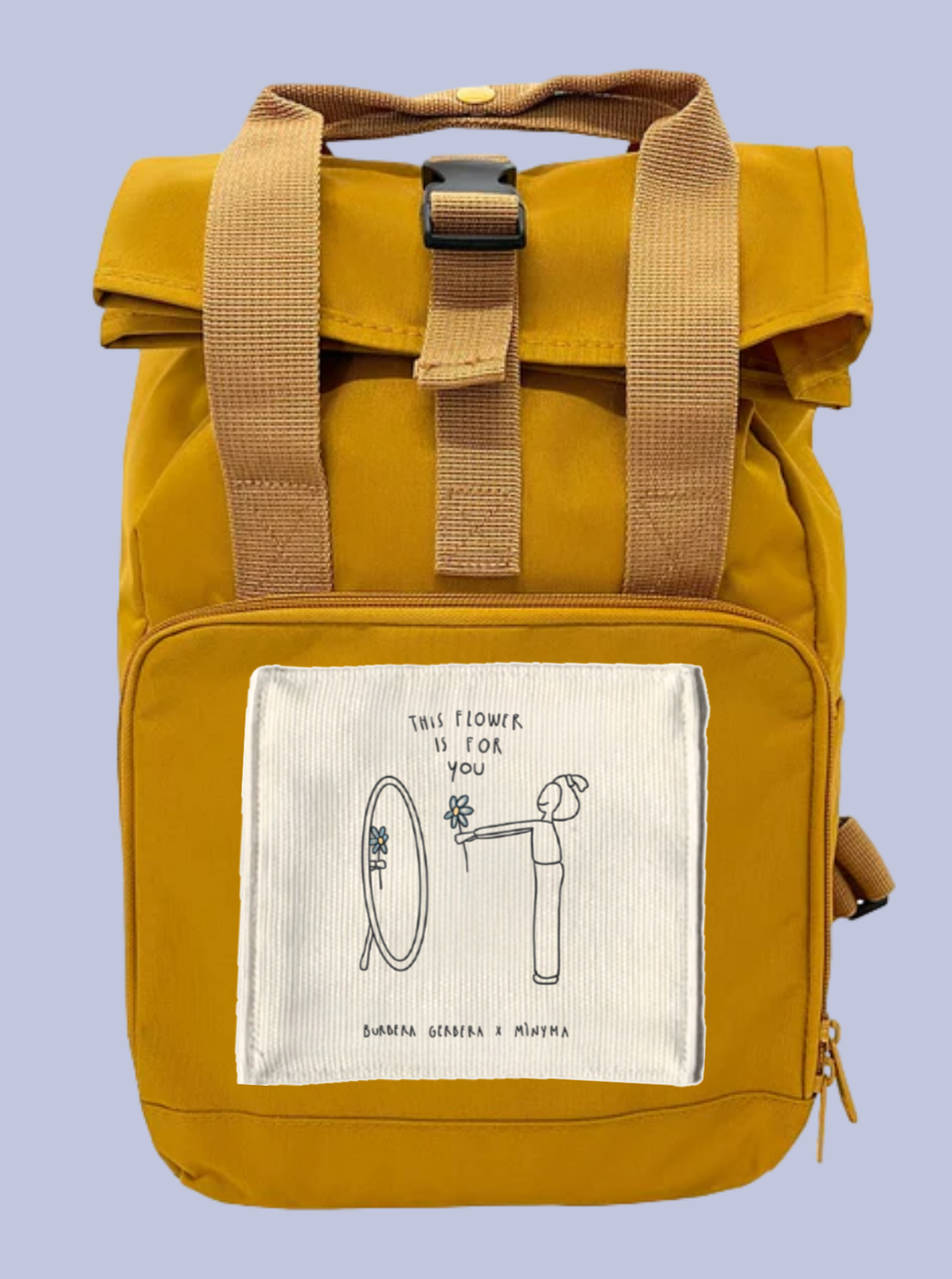 THIS FLOWER IS FOR YOU / ZAINO IN POLIESTERE RICICLATO