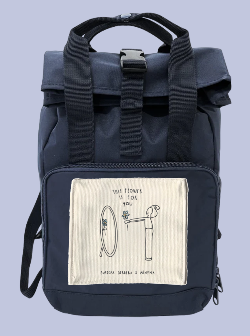 THIS FLOWER IS FOR YOU / ZAINO IN POLIESTERE RICICLATO