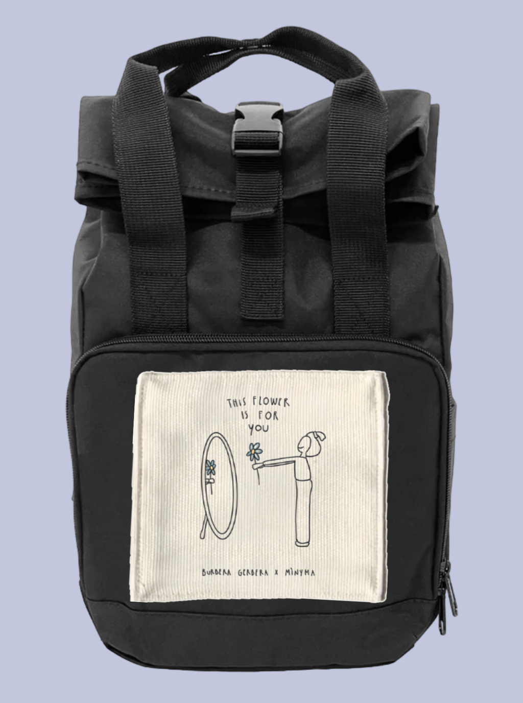 THIS FLOWER IS FOR YOU / ZAINO IN POLIESTERE RICICLATO