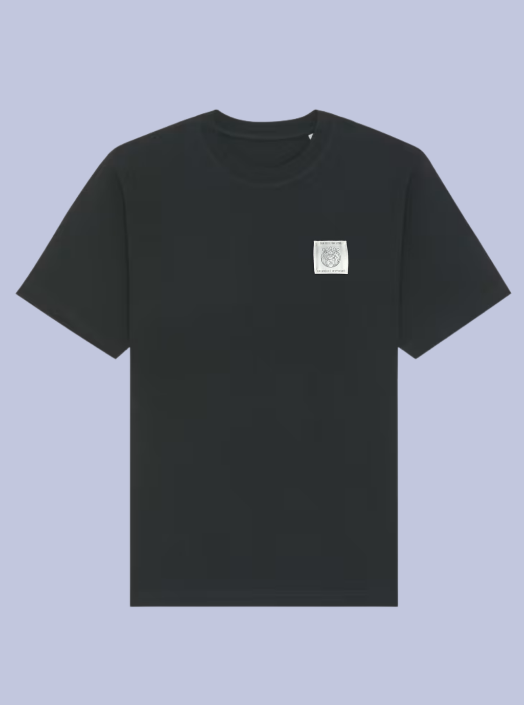 INTRECCI /  T-SHIRT OVERSIZE CON PATCH PICCOLA /DELUXE