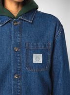 INTRECCI / GIACCA DENIM CON PATCH PICCOLA