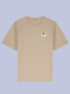 KOMOREBI /  T-SHIRT OVERSIZE CON PATCH PICCOLA /DELUXE