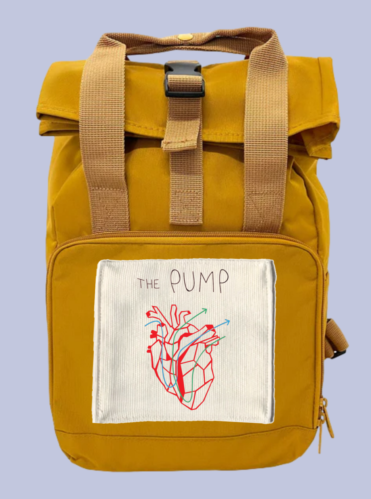 THE PUMP/ ZAINO IN POLIESTERE RICICLATO