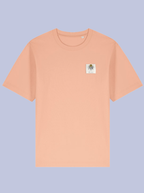 KOMOREBI /  T-SHIRT OVERSIZE CON PATCH PICCOLA /DELUXE