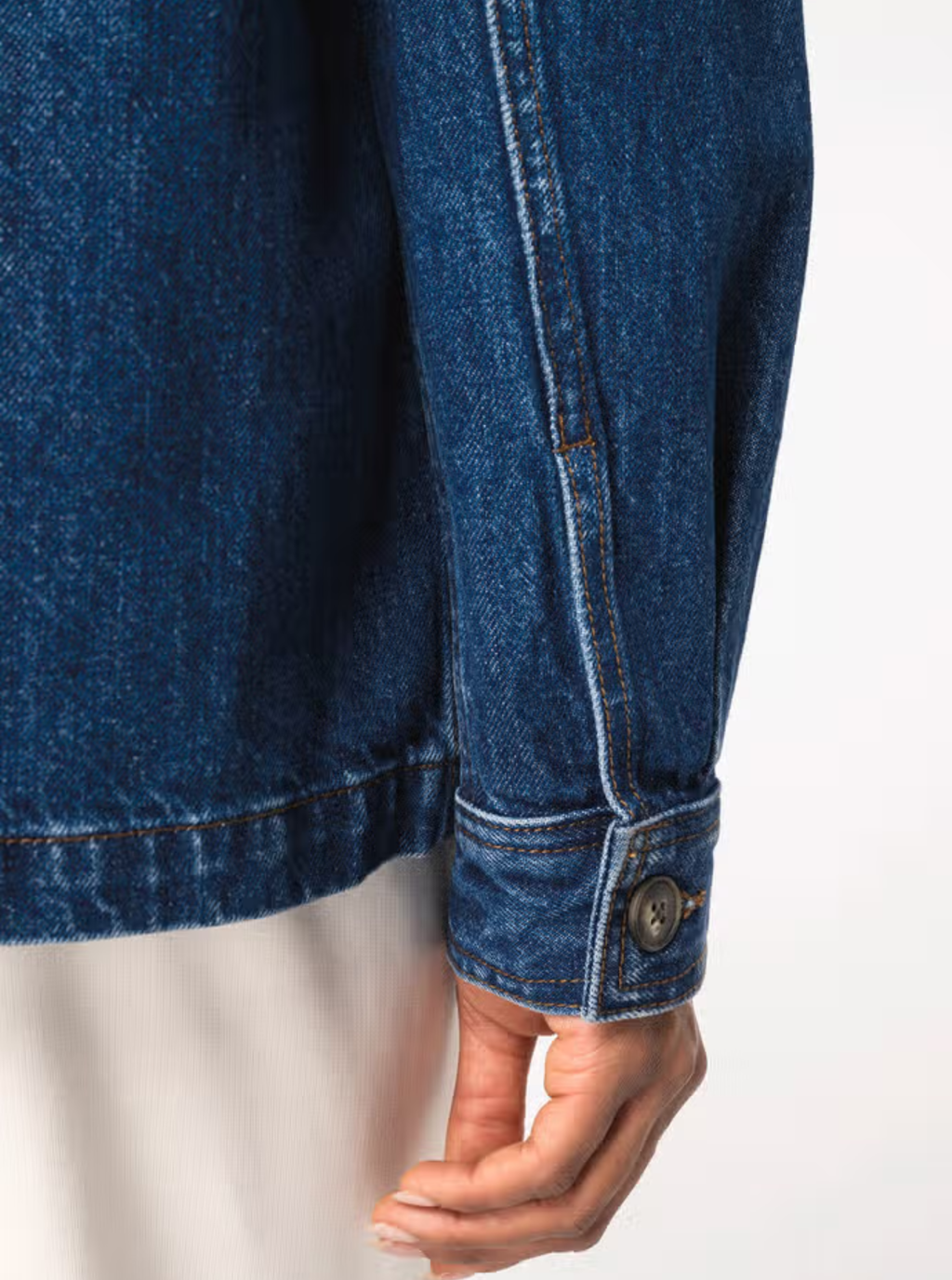 OFFLINE IS THE NEW LUXURY / GIACCA DENIM CON PATCH PICCOLA
