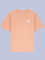 OFFLINE IS THE NEW LUXURY /  T-SHIRT OVERSIZE CON PATCH PICCOLA /DELUXE