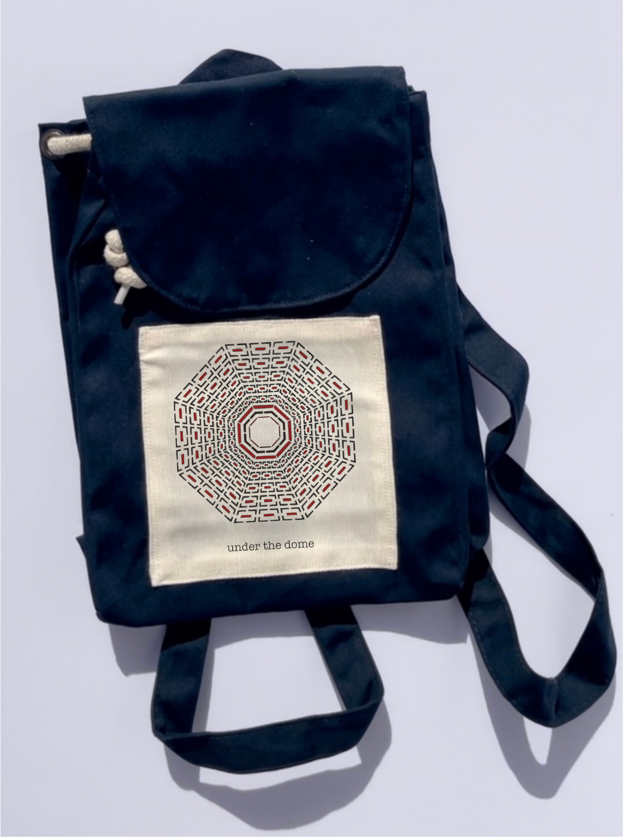 UNDER THE DOME / ZAINO IN COTONE ORGANICO