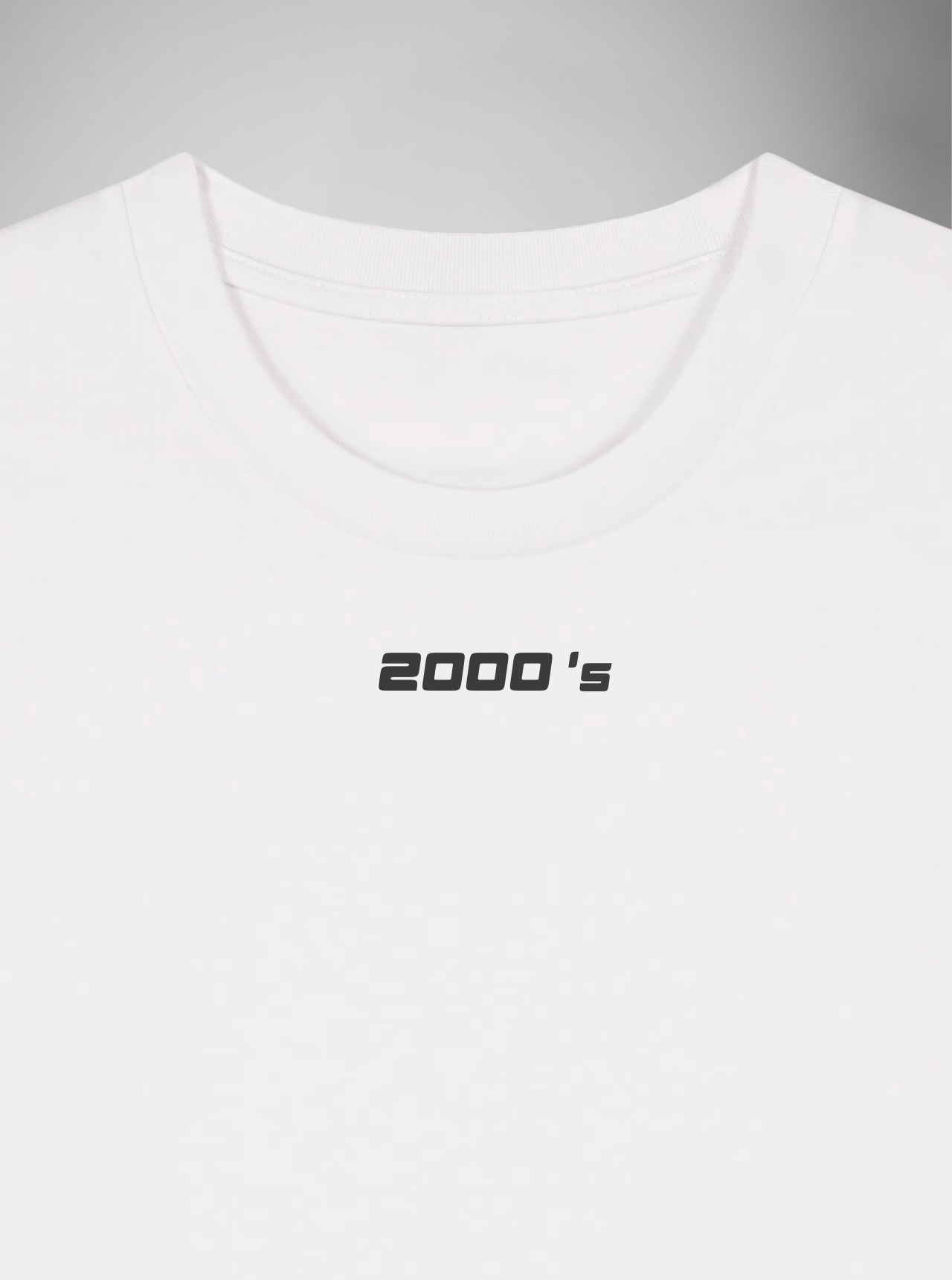 BACK TO '2000 s / WHITE T-SHIRT
