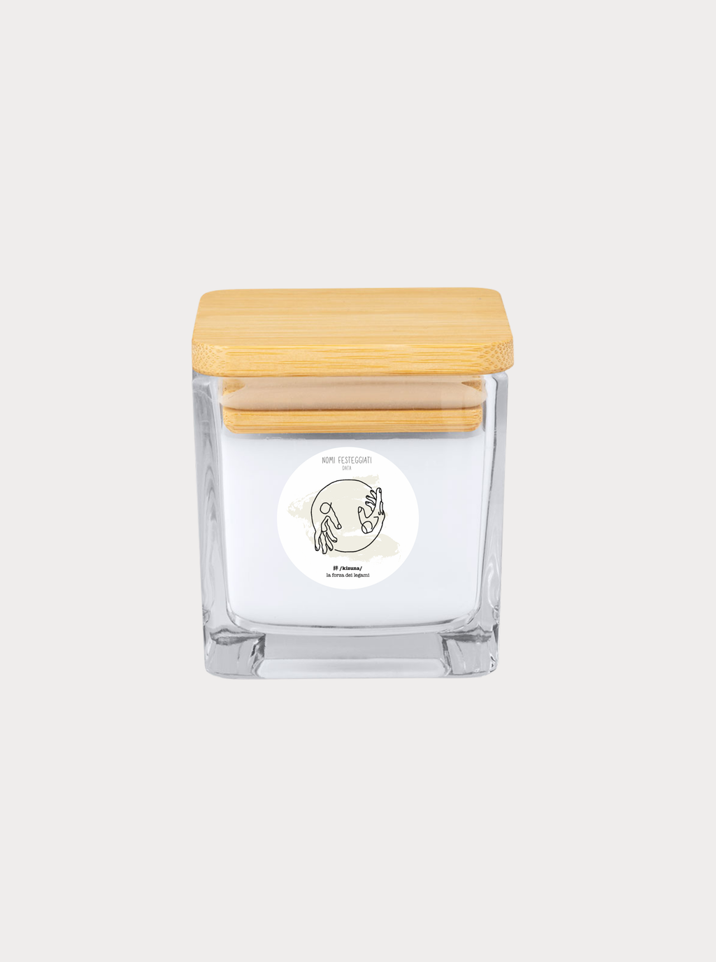 KIZUNA / LUCE PER VOI – Bomboniera candela profumata