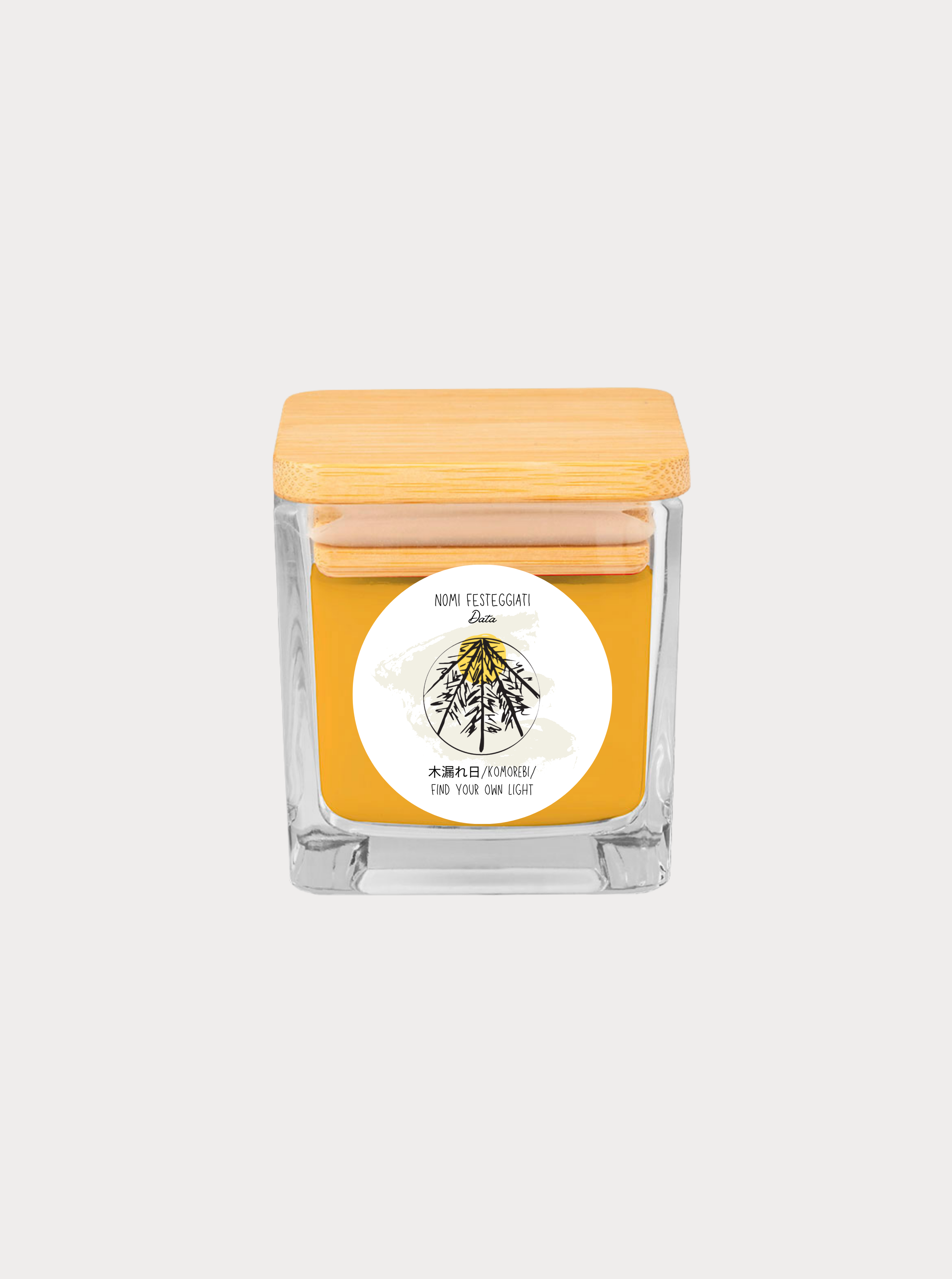KOMOREBI / LUCE PER VOI – Bomboniera candela profumata