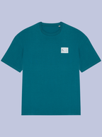OFFLINE IS THE NEW LUXURY /  T-SHIRT OVERSIZE CON PATCH PICCOLA