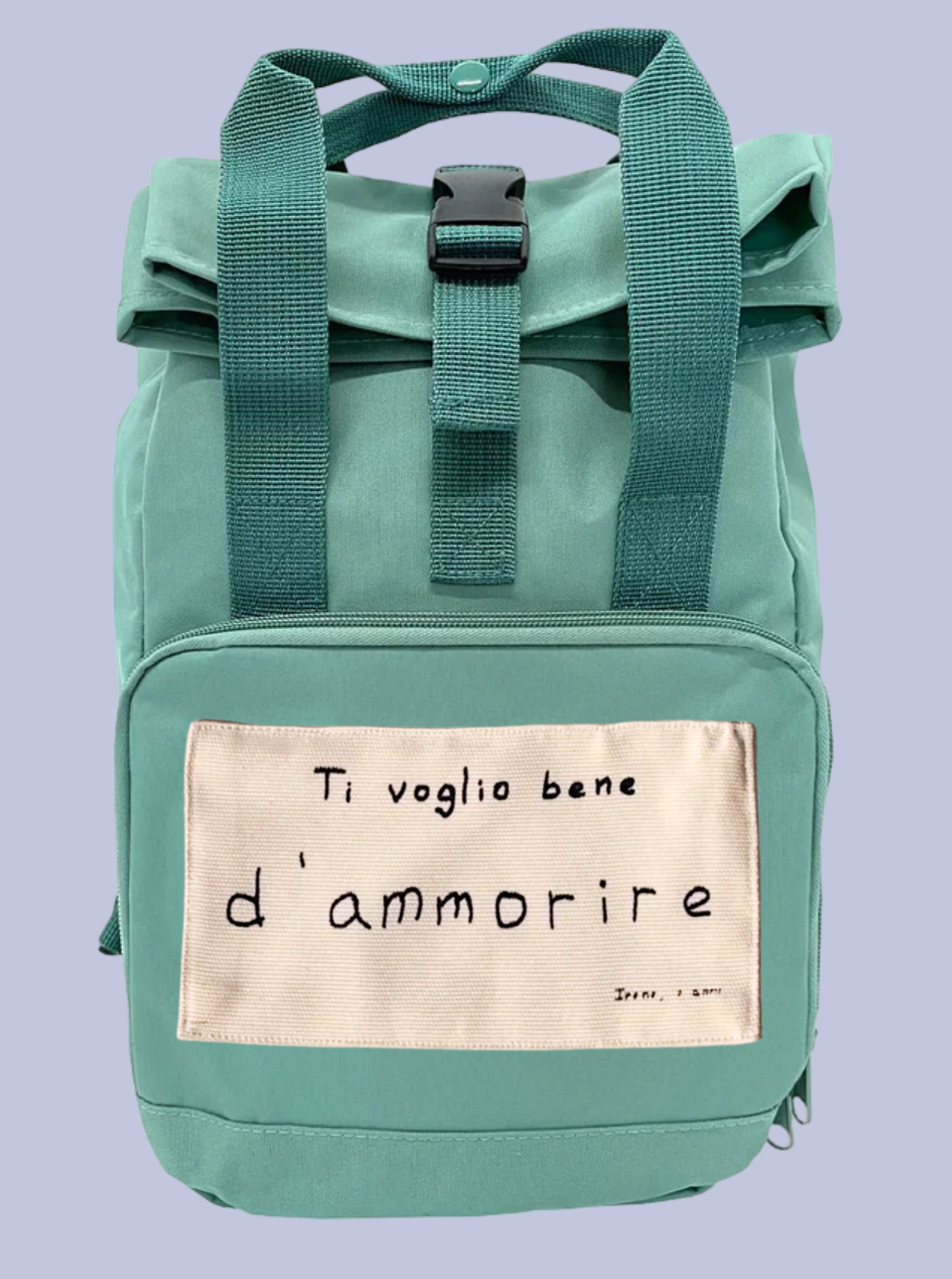 TI VOGLIO BENE / ZAINO IN POLIESTERE RICICLATO