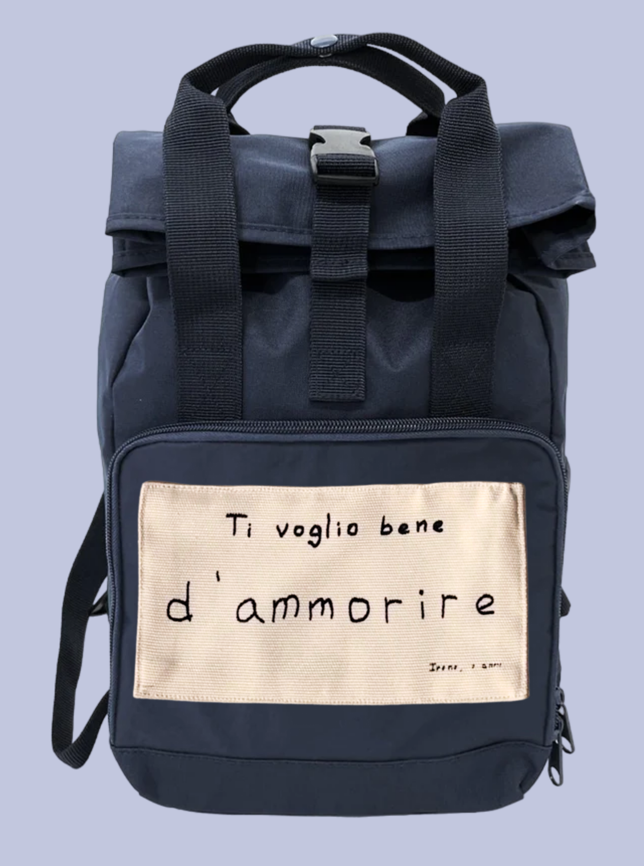 TI VOGLIO BENE / ZAINO IN POLIESTERE RICICLATO