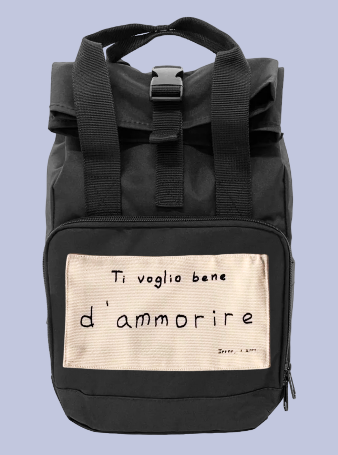 TI VOGLIO BENE / ZAINO IN POLIESTERE RICICLATO