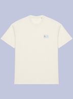 OFFLINE IS THE NEW LUXURY /  T-SHIRT OVERSIZE CON PATCH PICCOLA