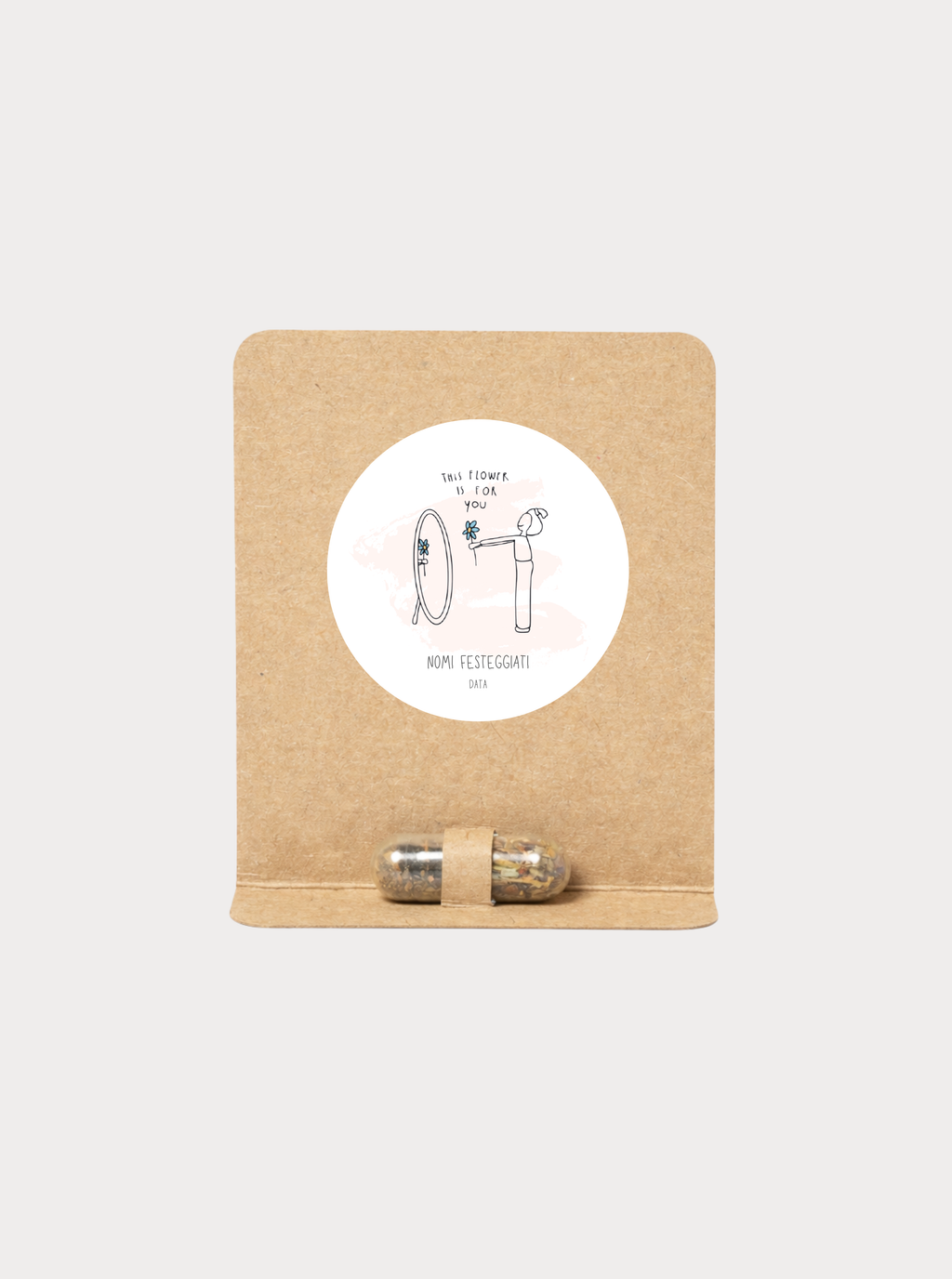 THIS FLOWER IS FOR YOU / ALBERO DI RICORDI – Bomboniera con semi di piante