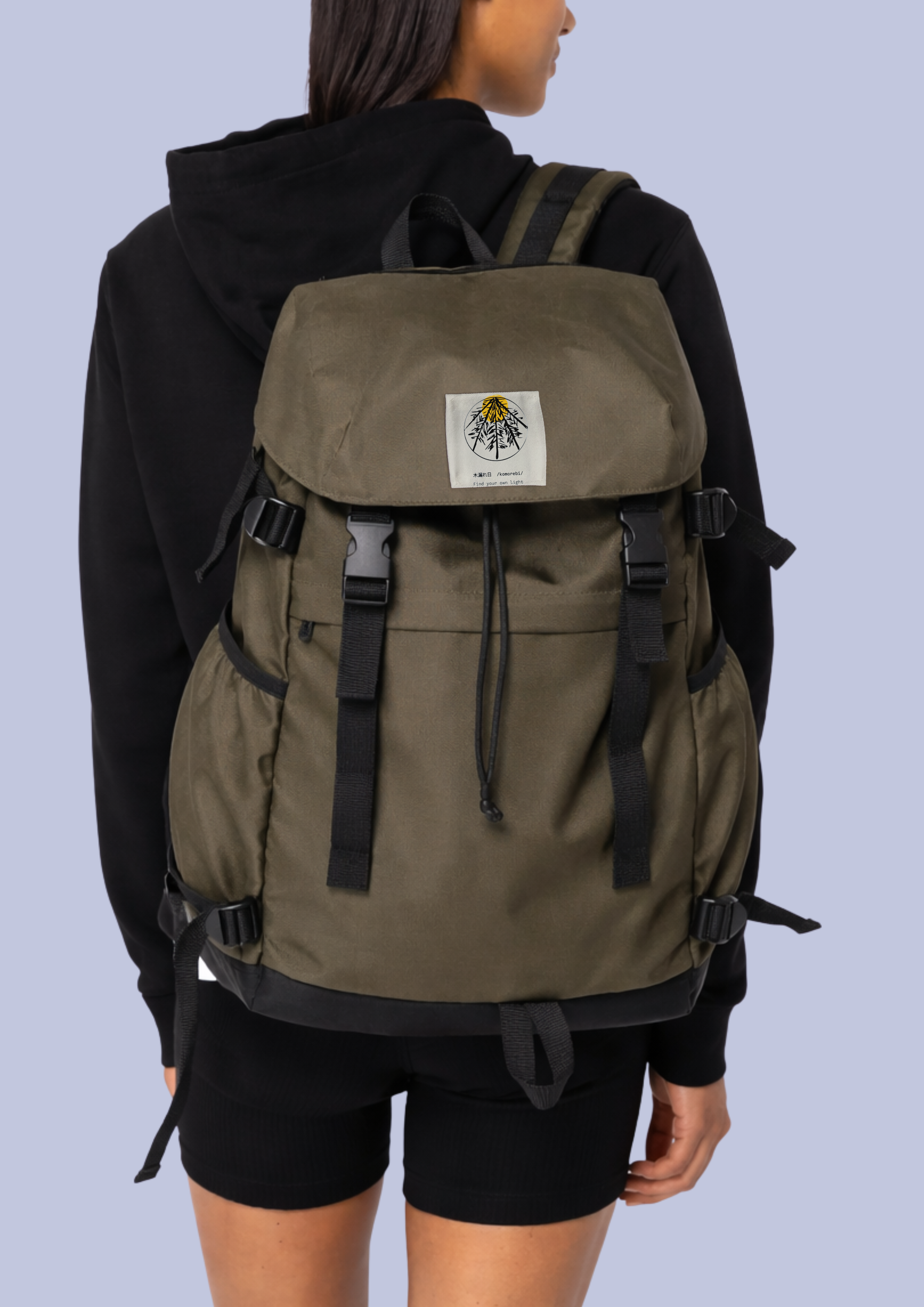 KOMOREBI / ZAINO TECNICO IN POLIESTERE RICICLATO