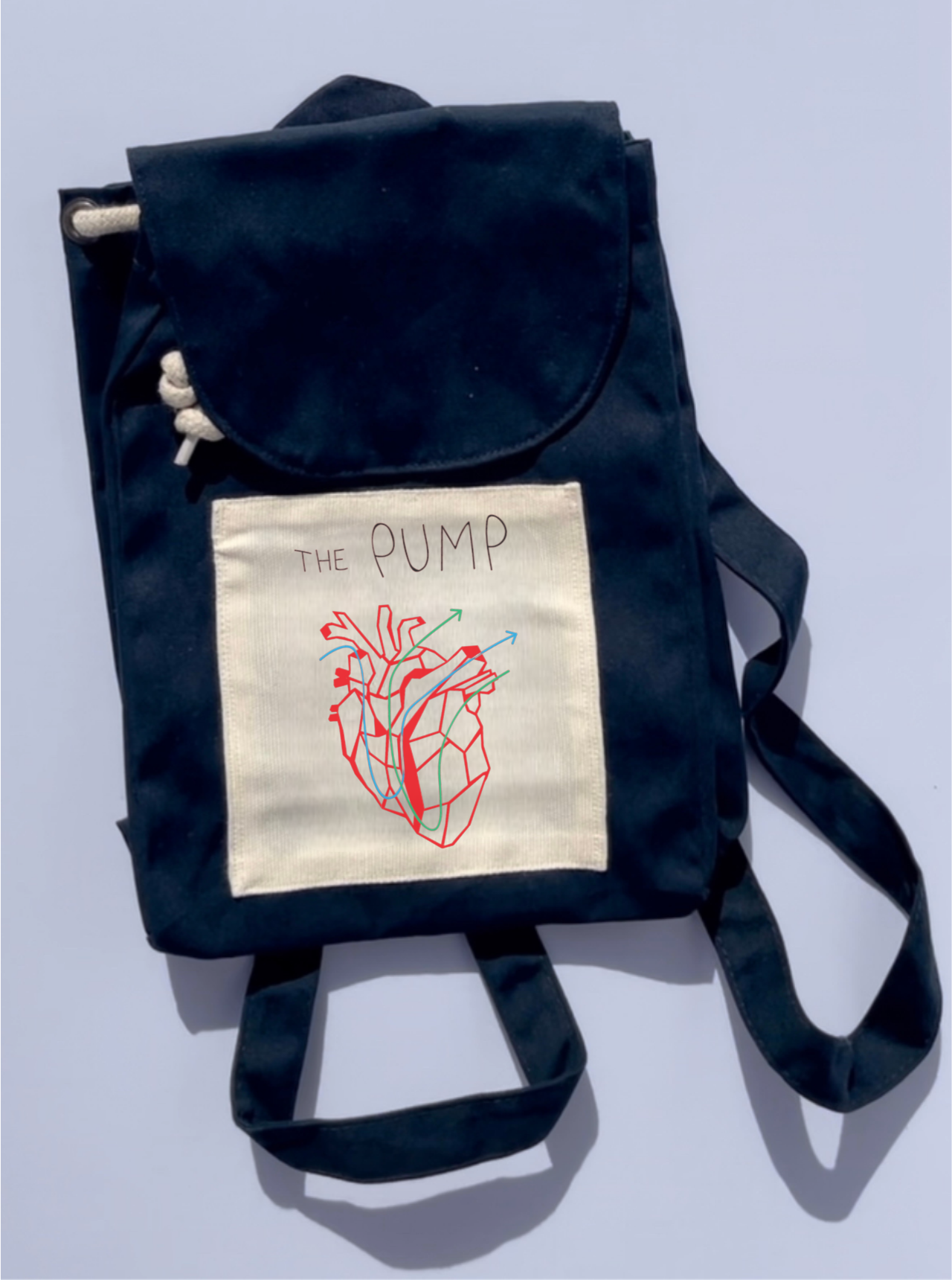 THE PUMP / ZAINO IN COTONE ORGANICO