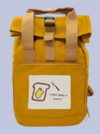 PANE E BURRO / ZAINO IN POLIESTERE RICICLATO