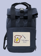 PANE E BURRO / ZAINO IN POLIESTERE RICICLATO