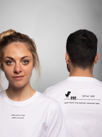 OFFLINE IS THE NEW LUXURY / WHITE T-SHIRT