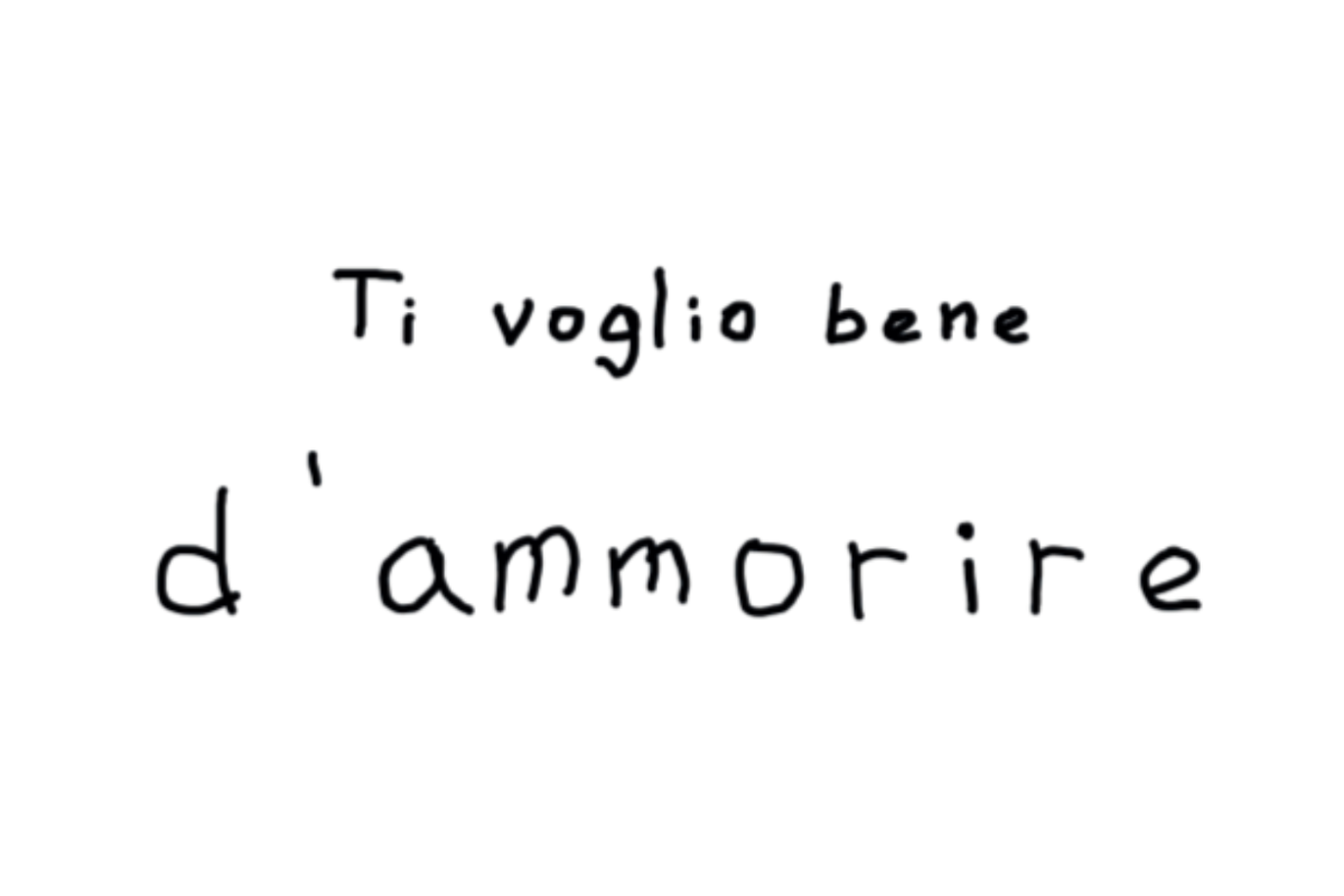 TI VOGLIO BENE D'AMMORIRE / BERRETTO OVERSIZE