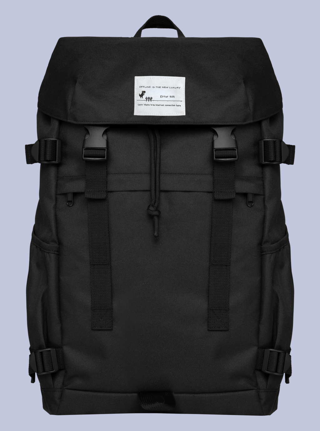 OFFLINE IS THE NEW LUXURY/ ZAINO TECNICO IN POLIESTERE RICICLATO