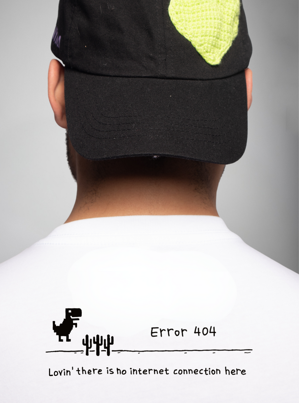 OFFLINE IS THE NEW LUXURY / WHITE T-SHIRT