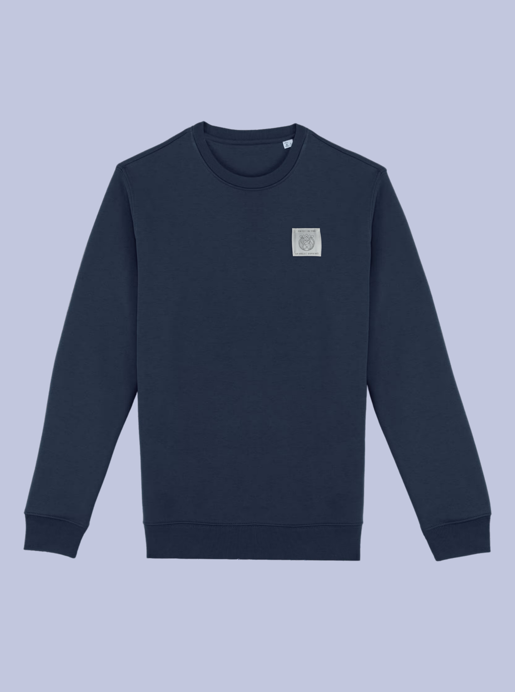 INTRECCI / FELPA GIROCOLLO CON PATCH PICCOLA