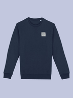 INTRECCI / FELPA GIROCOLLO CON PATCH PICCOLA