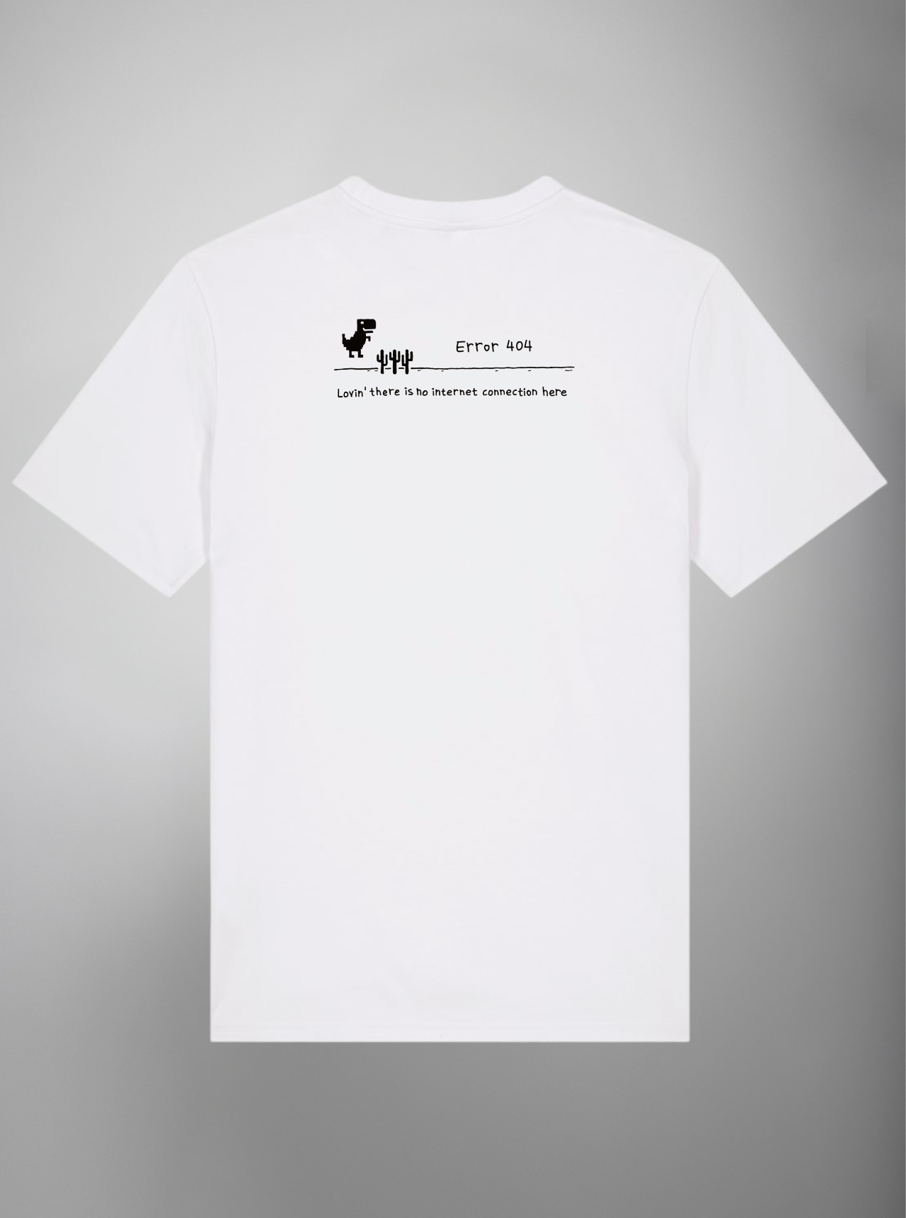 OFFLINE IS THE NEW LUXURY / WHITE T-SHIRT