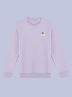 KOMOREBI / FELPA GIROCOLLO CON PATCH PICCOLA