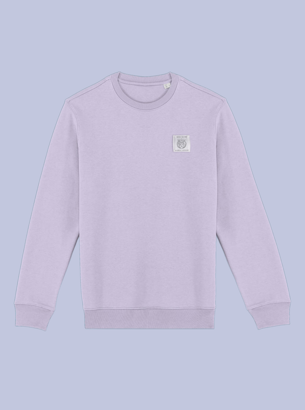 INTRECCI / FELPA GIROCOLLO CON PATCH PICCOLA