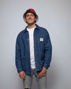 KIZUNA / GIACCA DENIM CON PATCH PICCOLA