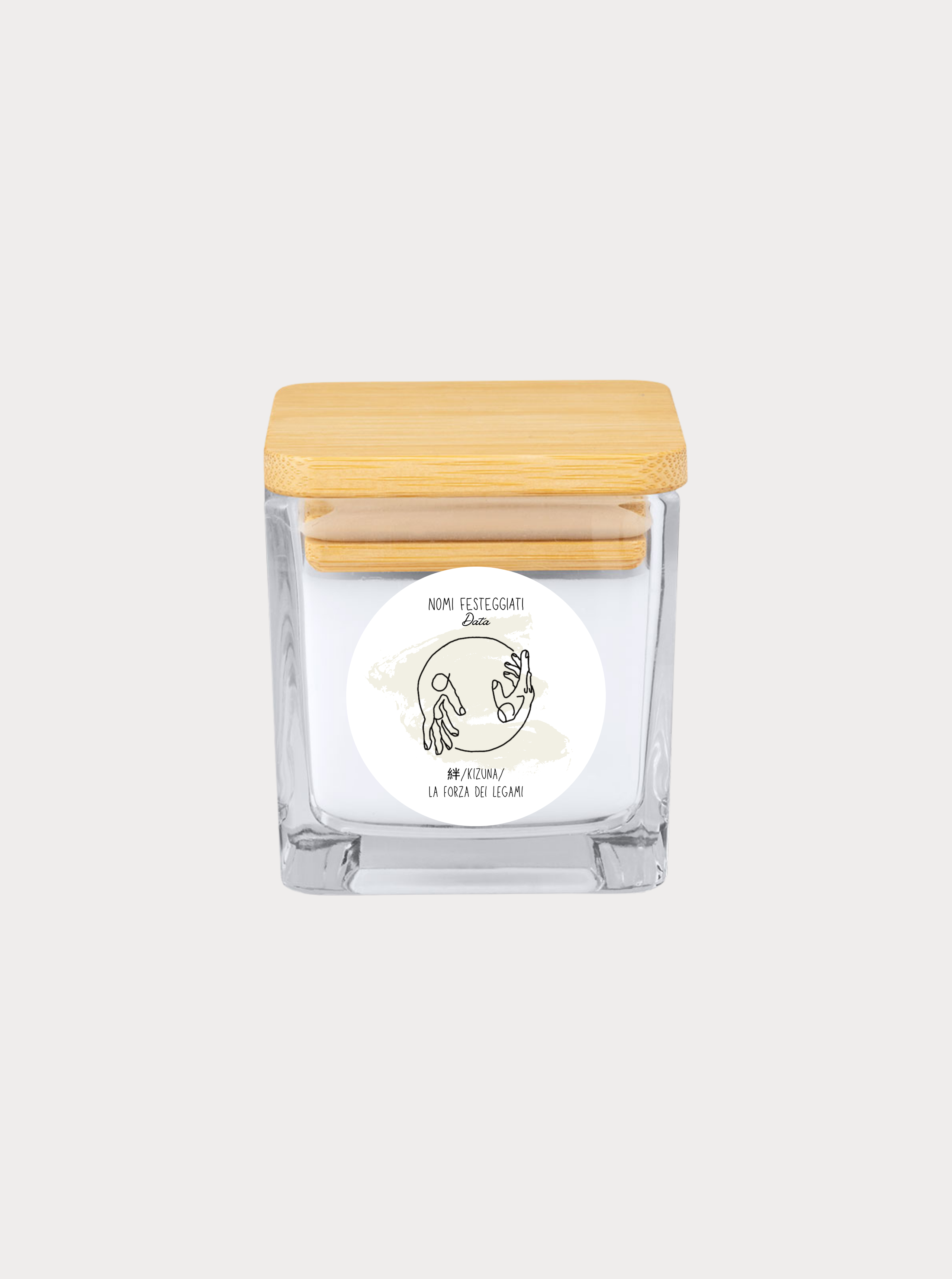 KIZUNA / LUCE PER VOI – Bomboniera candela profumata