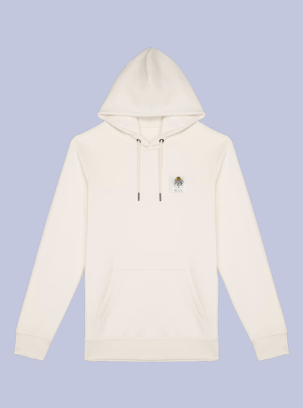 KIZUNA/ FELPA CAPPUCCIO CON PATCH PICCOLA