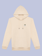 KOMOREBI / FELPA CAPPUCCIO CON PATCH PICCOLA