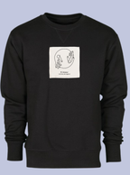 KIZUNA / FELPA GIROCOLLO CON PATCH