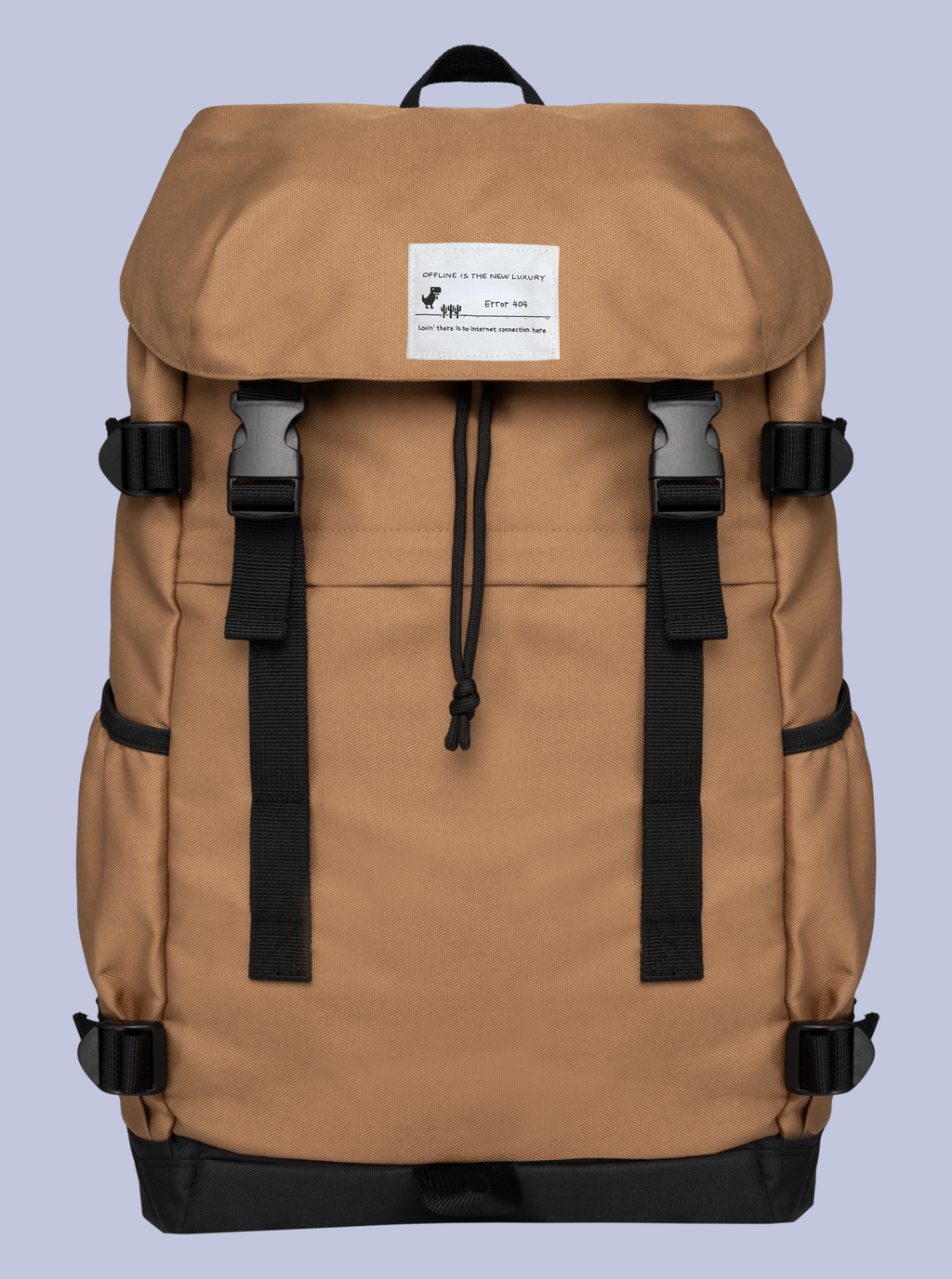 OFFLINE IS THE NEW LUXURY/ ZAINO TECNICO IN POLIESTERE RICICLATO