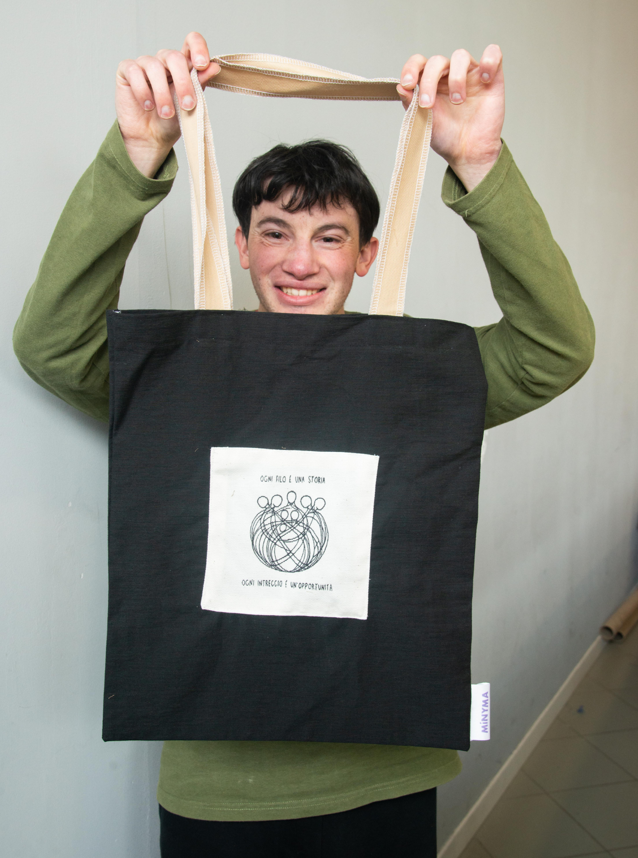 INTRECCI / tote bag in collaborazione con FODY FABRICS