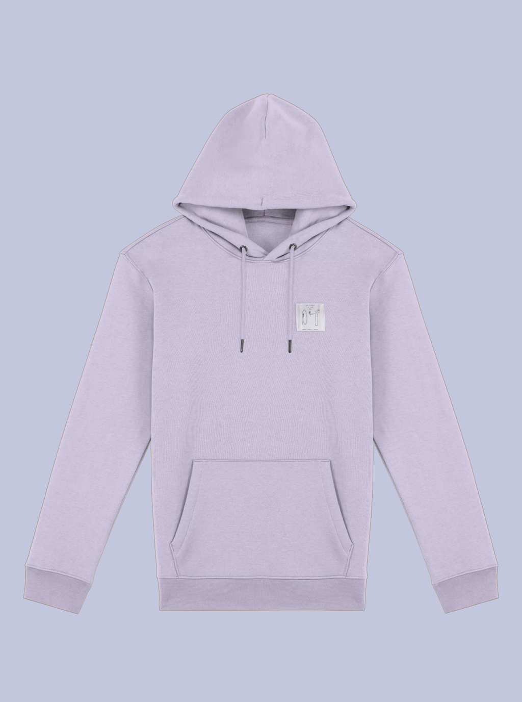 THIS FLOWER IS FOR YOU / FELPA CAPPUCCIO CON PATCH PICCOLA