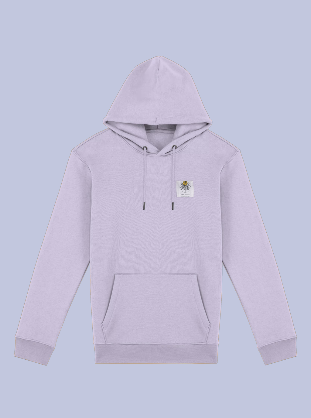 KOMOREBI / FELPA CAPPUCCIO CON PATCH PICCOLA
