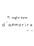 TI VOGLIO BENE / POCHETTE