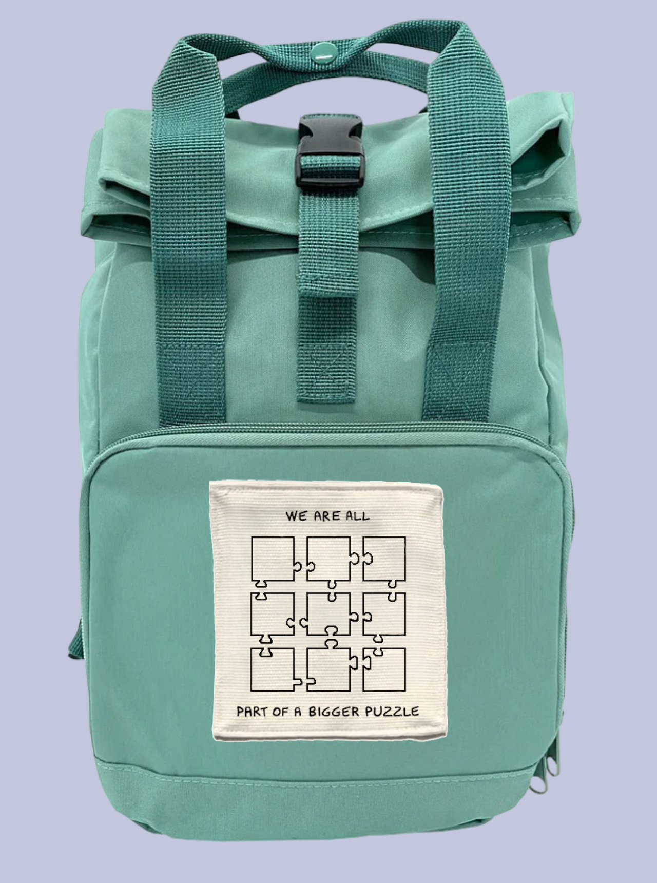 THE HUMAN PUZZLE / ZAINO IN POLIESTERE RICICLATO