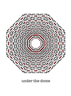 UNDER THE DOME / FELPA GIROCOLLO CON PATCH