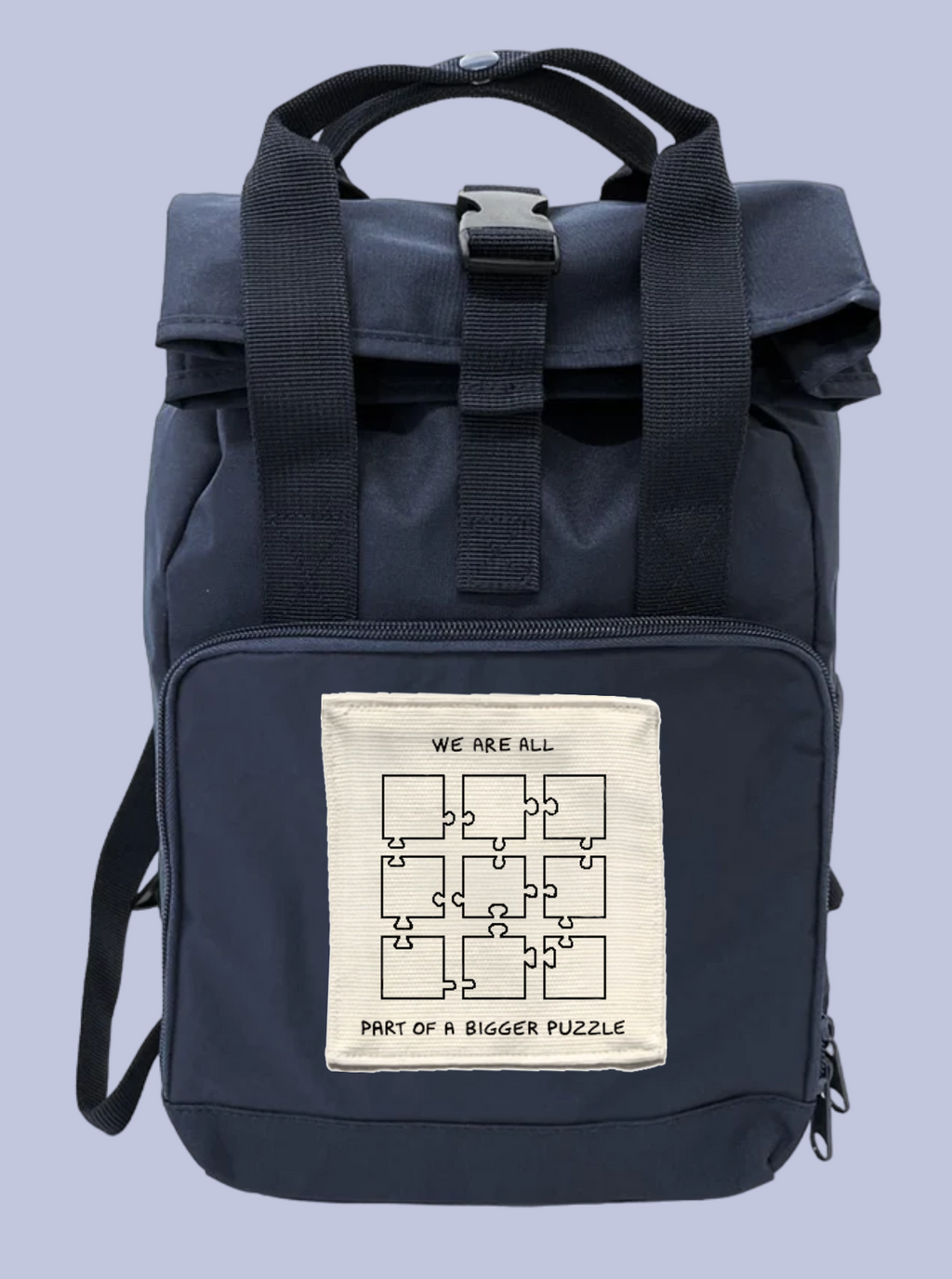 THE HUMAN PUZZLE / ZAINO IN POLIESTERE RICICLATO